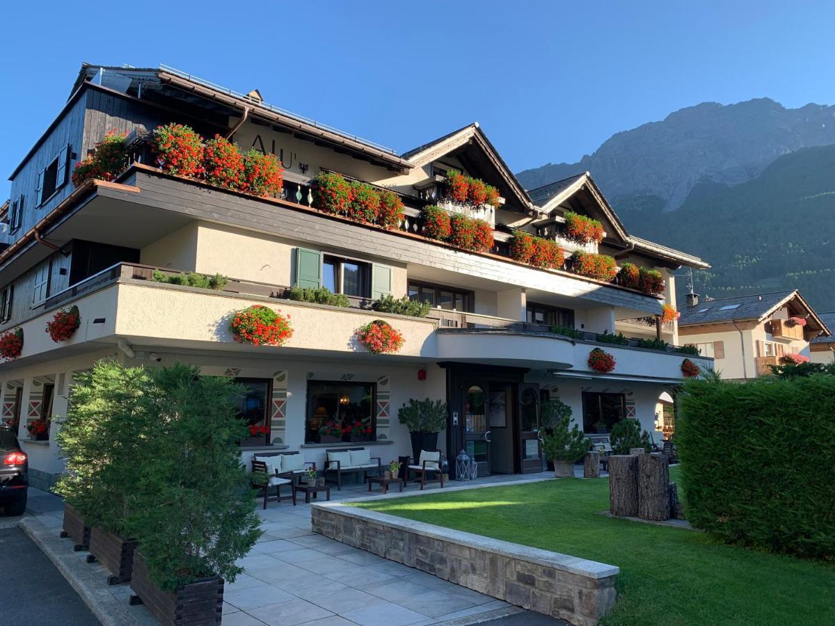 Hotel Alu Mountain Design Бормио Экстерьер фото